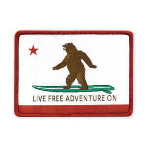 Prometheus Design Werx Live Free Adventure On CA State Flag Morale Patch Prometheus Design Werx Live Free Adventure On CA State Flag Morale Patch