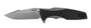 Zero Tolerance 0393GLCF Hinderer Frame Lock Knife Titanium/CF Glow (3.5" CPM-20CV) Zero Tolerance 0393GLCF Hinderer Frame Lock Knife Titanium/CF Glow (3.5" CPM-20CV)