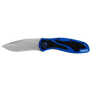 Kershaw 1670NBSW Blur Assisted Opening Knife Navy Blue (3.375" Stonewash) Kershaw 1670NBSW Blur Assisted Opening Knife Navy Blue (3.375" Stonewash)