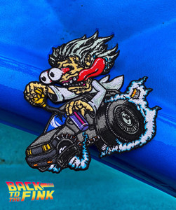 Dump Box Dangerous Goods Back To The Fink Delorean Patch Dump Box Dangerous Goods Back To The Fink Delorean Patch