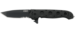CRKT M16 - 14ZLEK Tanto Large w/ Triple Point Serrations Folding Knife CRKT M16 - 14ZLEK Tanto Large w/ Triple Point Serrations Folding Knife