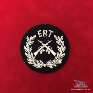 Emblazon ERT Cross Rifle Appointment Badge - Silver on Blue Emblazon ERT Cross Rifle Appointment Badge - Silver on Blue
