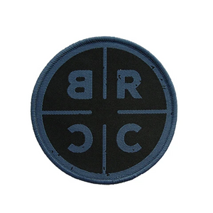 Black Rifle Coffee Company Logo Patch - Blue on Black Black Rifle Coffee Company Logo Patch - Blue on Black