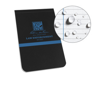 Rite In The Rain 3.25" x 5.25" Law Enforcement Notebook Rite In The Rain 3.25" x 5.25" Law Enforcement Notebook