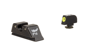 Trijicon HD XR Night Sights - Glock Standard Frames (MOS) - Yellow Outline / Green Tritium, Black Outline / Green Tritium Trijicon HD XR Night Sights - Glock Standard Frames (MOS) - Yellow Outline / Green Tritium, Black Outline / Green Tritium