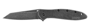 Kershaw Random Leek Reverse Tanto Assisted Opening Knife (3" Blackwash) Kershaw Random Leek Reverse Tanto Assisted Opening Knife (3" Blackwash)