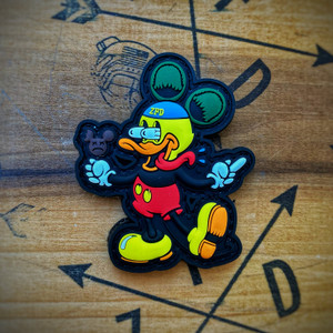 Dump Box Zero Fucks Duck "ZFD" Mick Fink PVC Morale Patch Dump Box Zero Fucks Duck "ZFD" Mick Fink PVC Morale Patch