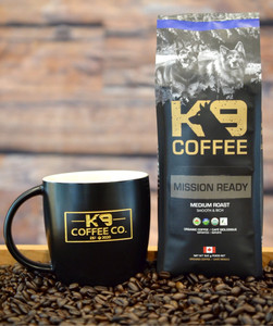 K9 Coffee Mission Ready Medium Roast Organic Coffee K9 Coffee Mission Ready Medium Roast Organic Coffee