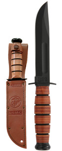 KA-BAR Short USMC Fighting/Utility Knife (5.25" Black) KA-BAR Short USMC Fighting/Utility Knife (5.25" Black)