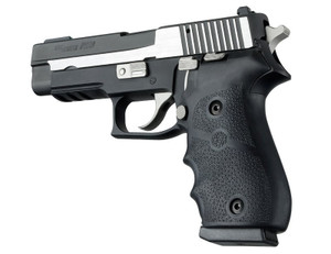 Hogue SIG Sauer P220 American Rubber w/ Finger Grooves Black Hogue SIG Sauer P220 American Rubber w/ Finger Grooves Black