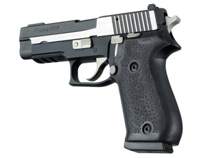 Hogue SIG Sauer P220 American Rubber - No Finger Grooves Black Hogue SIG Sauer P220 American Rubber - No Finger Grooves Black