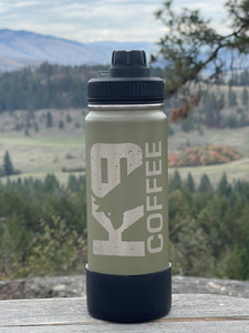 K9 Coffee The Legends Tactical Water Bottle 18 oz