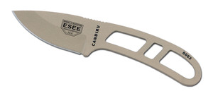 ESEE Knives Desert Tan Candiru w/ Black Sheath ESEE Knives Desert Tan Candiru w/ Black Sheath