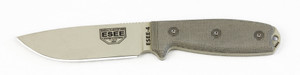 ESEE Knives Desert Tan ESEE-4 Serrated Edge w/ OD Sheath ESEE Knives Desert Tan ESEE-4 Serrated Edge w/ OD Sheath