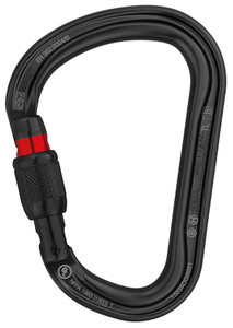 Petzl WILLIAM Asymmetrical Aluminum Carabiner