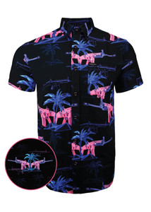 The Palm Hawaiian - BLACK The Palm Hawaiian - BLACK