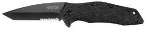 Kershaw Kuro Tanto - Black, Serrated