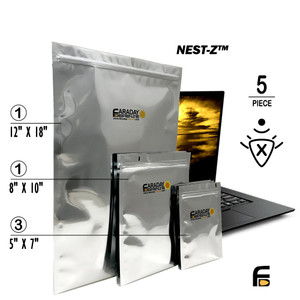 Faraday Defense Medium Kit NEST-Z EMP 7.0 mil Faraday Bags Faraday Defense Medium Kit NEST-Z EMP 7.0 mil Faraday Bags