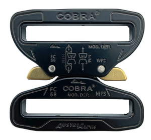 Austrialpin 45mm 1.75 Hard-coated Pro Style Cobra Buckle Male Adjustable  Female Fixed With XL Clips FY45HVF-XL -  Canada