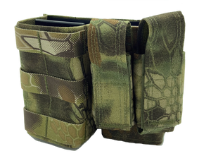 ESSTAC KYWI Triple 5.56 Double Flap Pistol Stacked Magazine Pouch ESSTAC KYWI Triple 5.56 Double Flap Pistol Stacked Magazine Pouch