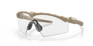 Oakley SI Ballistic M Frame 3.0 - Dark Bone W/ Clear Oakley SI Ballistic M Frame 3.0 - Dark Bone W/ Clear