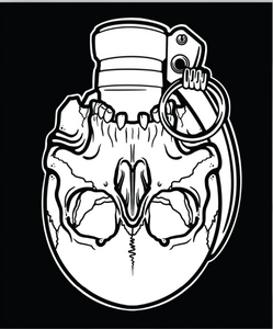 Cleared Hot Co. Skully Frag T-Shirt Cleared Hot Co. Skully Frag T-Shirt