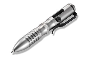 Benchmade 1121 Shorthand Tactical Pen, Brushed Stainless Steel, 3.49" *DISCONTINUED* Benchmade 1121 Shorthand Tactical Pen, Brushed Stainless Steel, 3.49" *DISCONTINUED*