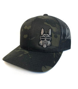 K9 Coffee Co. The Legends Snapback - Midnight Camo