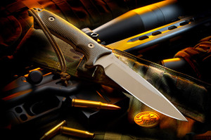Spartan Blades HARSEY DIFENSA S45VN Fixed Blade (w/ Kydex Sheath) Spartan Blades HARSEY DIFENSA S45VN Fixed Blade (w/ Kydex Sheath)