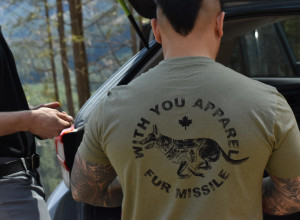 With You Apparel - Fur Missile T-Shirt With You Apparel - Fur Missile T-Shirt