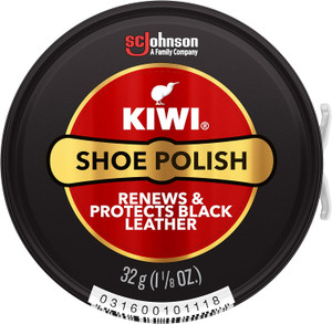 Kiwi Shoe Polish Black 32g Kiwi Shoe Polish Black 32g