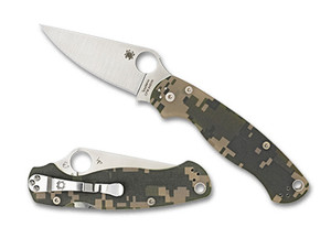 Spyderco Para Military 2 Camo Folding Knife 2.9" Spyderco Para Military 2 Camo Folding Knife 2.9"