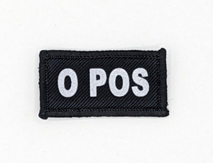 DS Tactical Custom Vinyl Blood Type Patch - 2"x1" (hook/velcro backing) DS Tactical Custom Vinyl Blood Type Patch - 2"x1" (hook/velcro backing)