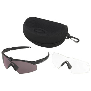 Oakley M Frame 2.0 Matte Black w/ Prizm Grey & Clear Lens Combo Kit Oakley M Frame 2.0 Matte Black w/ Prizm Grey & Clear Lens Combo Kit