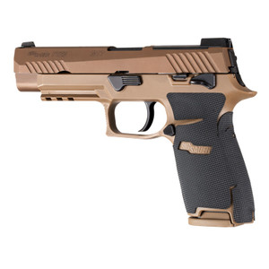Hogue SIG Sauer P320 Wrapter Adhesive Grip - Rubber (Block Texture) Hogue SIG Sauer P320 Wrapter Adhesive Grip - Rubber (Block Texture)