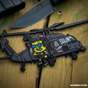 Dump Box Little Goons™ UH-60 Blackhawk Helicopter Patch - V2 Morale Patch Dump Box Little Goons™ UH-60 Blackhawk Helicopter Patch - V2 Morale Patch