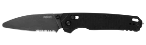 Kershaw Bel Air XL EMT Black Folder - 3.25" CPM Magnacut