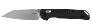 Kershaw Iridium Reverse Tanto Carbon Fiber Knife 3.4" M390