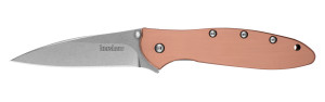 Kershaw Leek 3" Flipper Knife - Copper