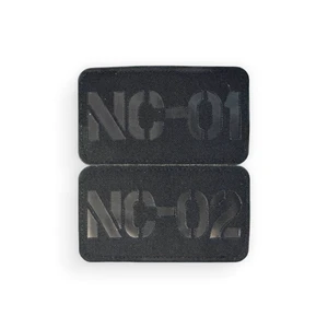 DS Tactical Custom Laser Cut Identifier Patch (hook/velcro backing) - 2" x 3.5"