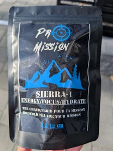 Pro Mission SIERRA-1 Hot or Cold Tea (For Energy/Focus/Hydration)