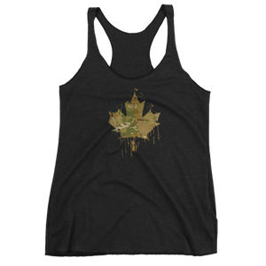 Blackbird Industries Women’s Splatter Cam Maple Leaf Tank Blackbird Industries Women’s Splatter Cam Maple Leaf Tank