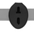 Perfect Fit Universal Belt Clip Badge Holder with Velcro Holder Perfect Fit Universal Belt Clip Badge Holder with Velcro Holder