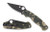Spyderco Para Military 2 Camo Black Blade Folding Knife 2.9"