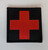 DS Tactical Custom Medic Square 2.5"x2.5" Velcro Patch (RED on BLACK)