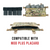 Haley Strategic Micro Chest Rig 556 Quad Magazine Insert w/ MP-2's - Black