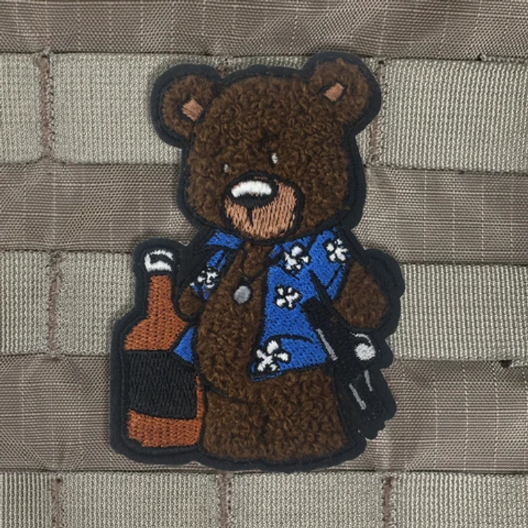 Violent Little Machine Shop Creasy Bear Chenille Morale Patch