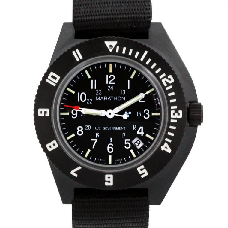 Marathon Pilot's Navigator with Date - Hesalite Crystal - 41mm Watch