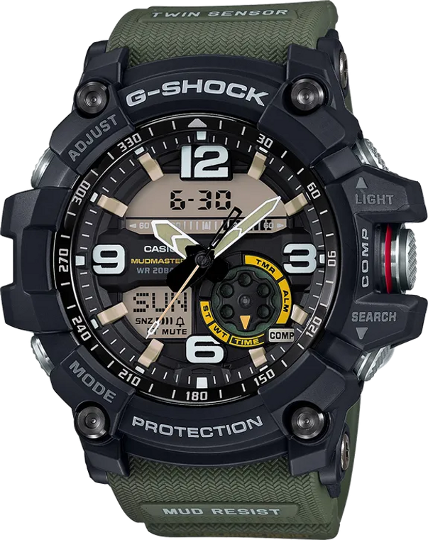 Casio G-Shock GG1000-1A3 Mudmaster Analog-Digital Watch