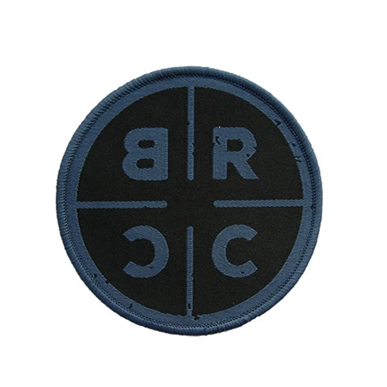 Black Rifle Coffee Company Logo Patch - Blue on Black